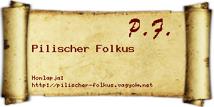 Pilischer Folkus névjegykártya